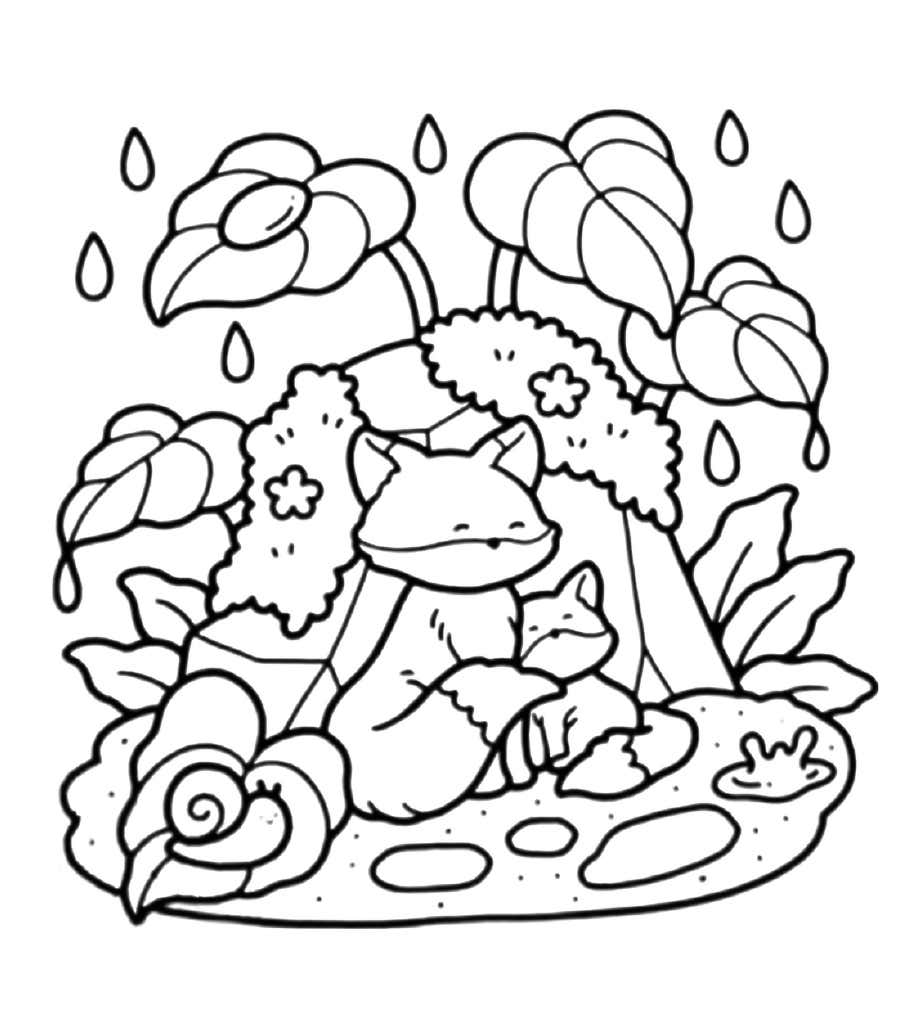 Into Gardens Coloring Pages 5