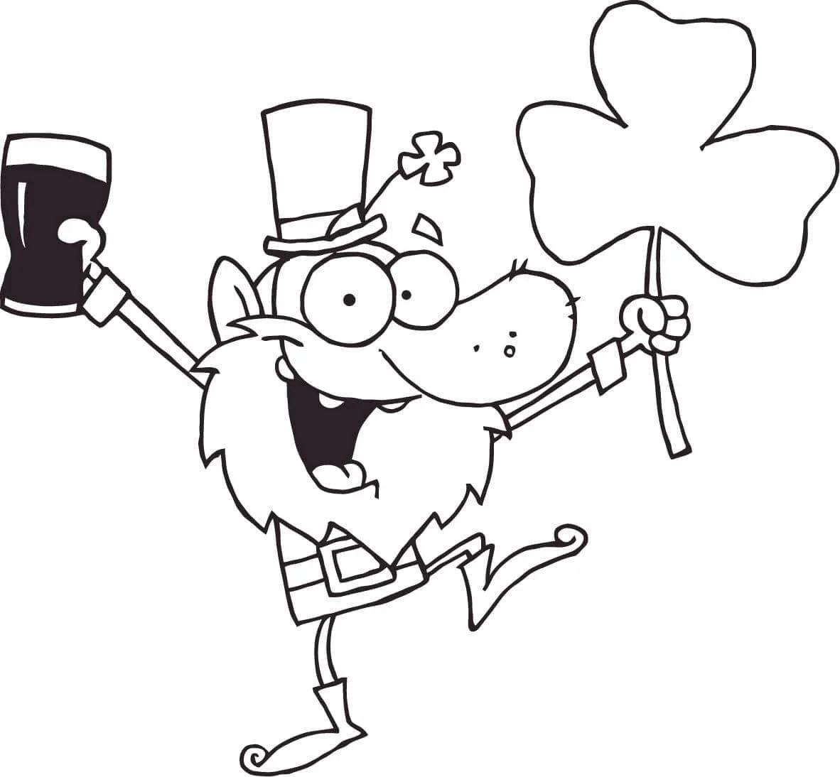Desenhos de Irlanda Para Colorir 35