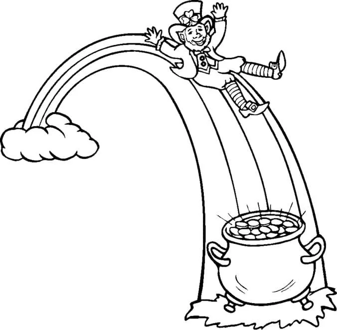 Desenhos de Irlanda Para Colorir 36