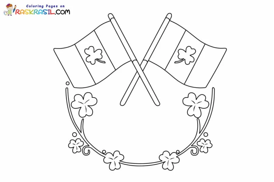 Desenhos de Irlanda Para Colorir 5