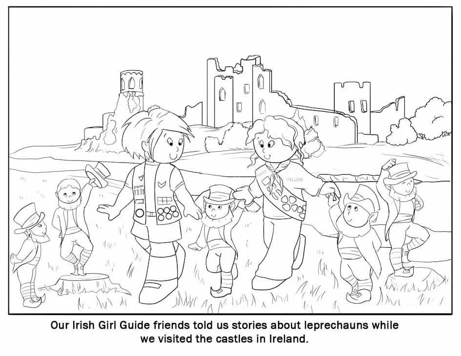 Irlanda Para Colorear 73