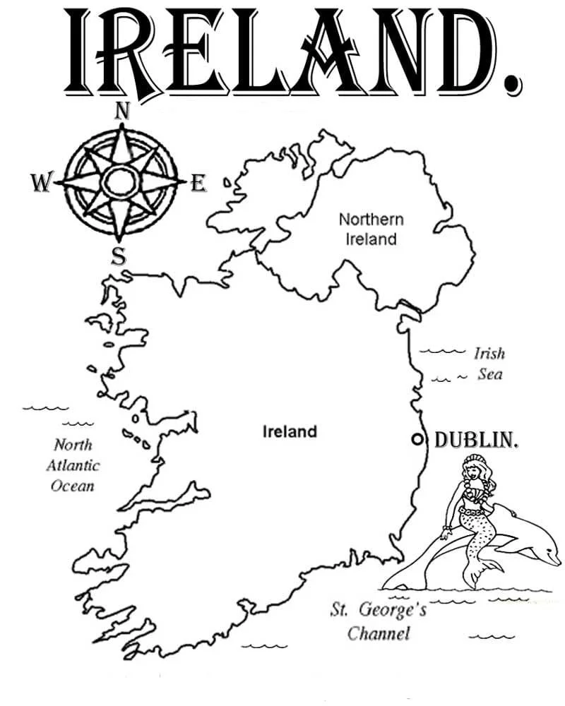 Irland Ausmalbilder 82