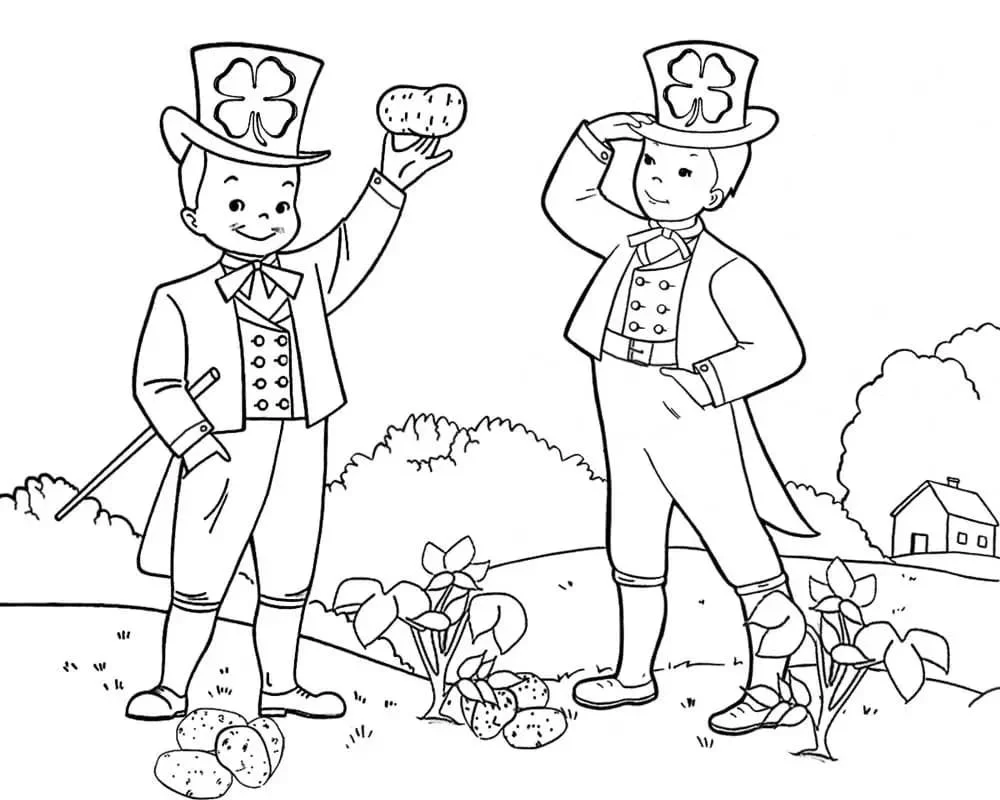 Desenhos de Irlanda Para Colorir 91