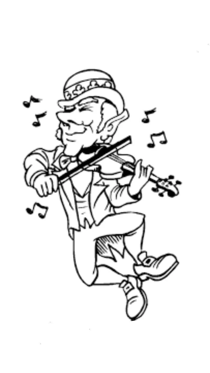 Desenhos de Irlanda Para Colorir 94