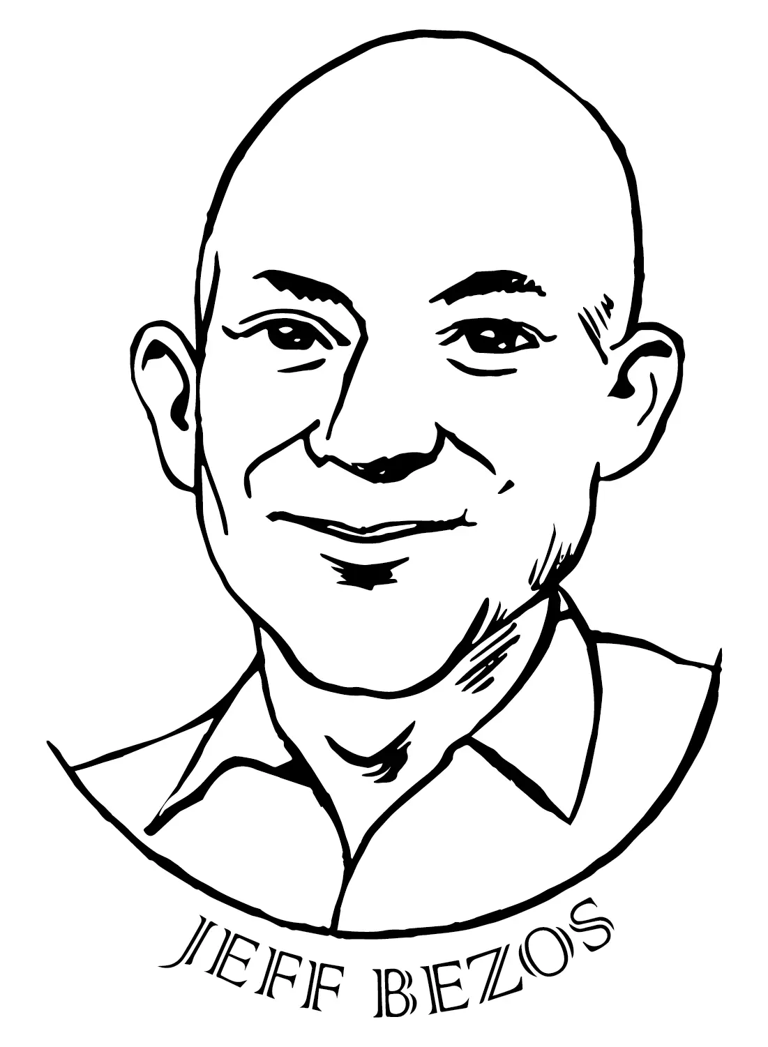 Jeff Bezos Ausmalbilder 1
