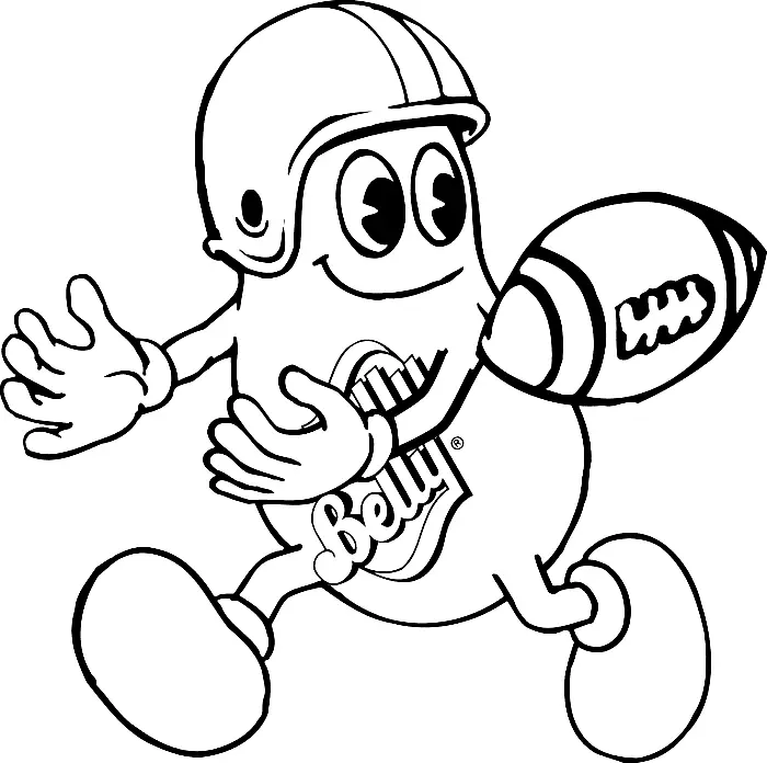 Desenhos de Jelly Belly Para Colorir 3