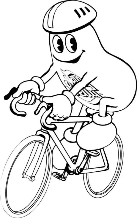 Desenhos de Jelly Belly Para Colorir 4