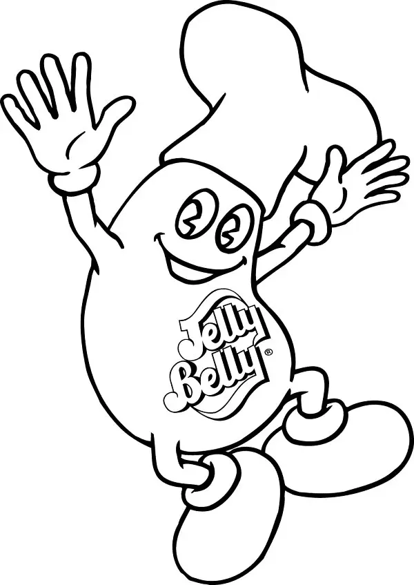 Jelly Belly Para Colorear 6