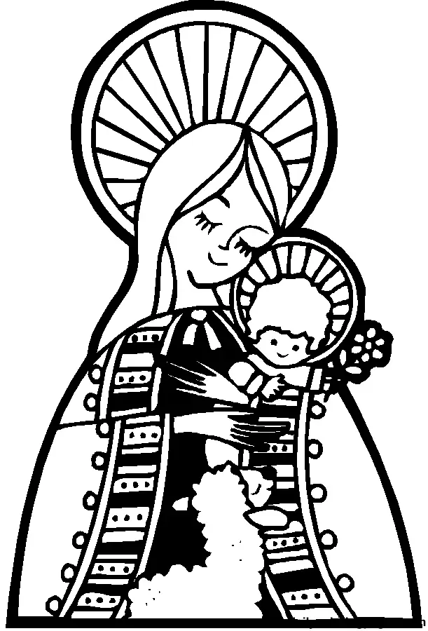Jesus Coloring Pages 22