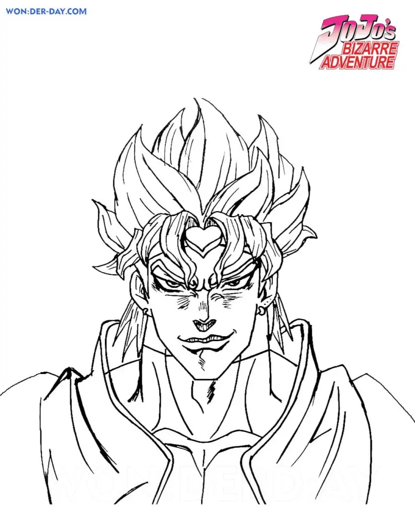 JoJo's Bizarre Adventure Ausmalbilder 2
