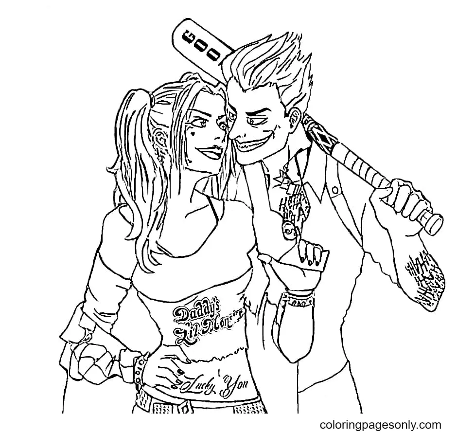 Joker Ausmalbilder 12