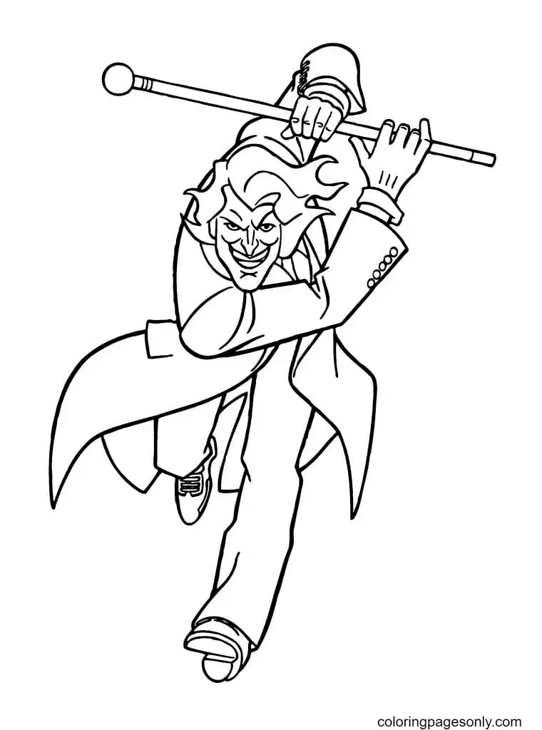 Joker Para Colorear 26