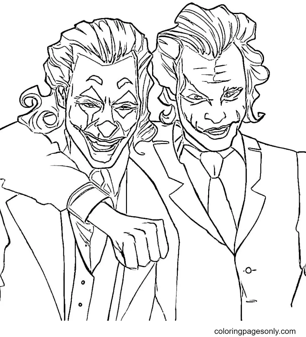 Joker Coloring Pages 29