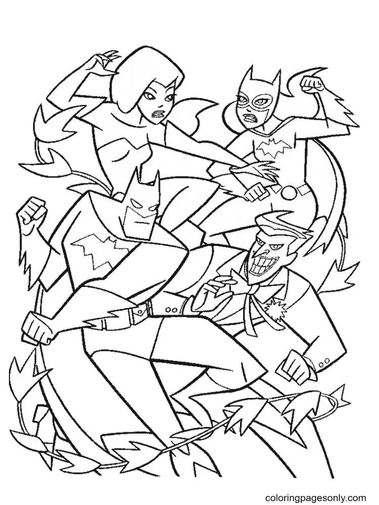Joker Coloring Pages 37