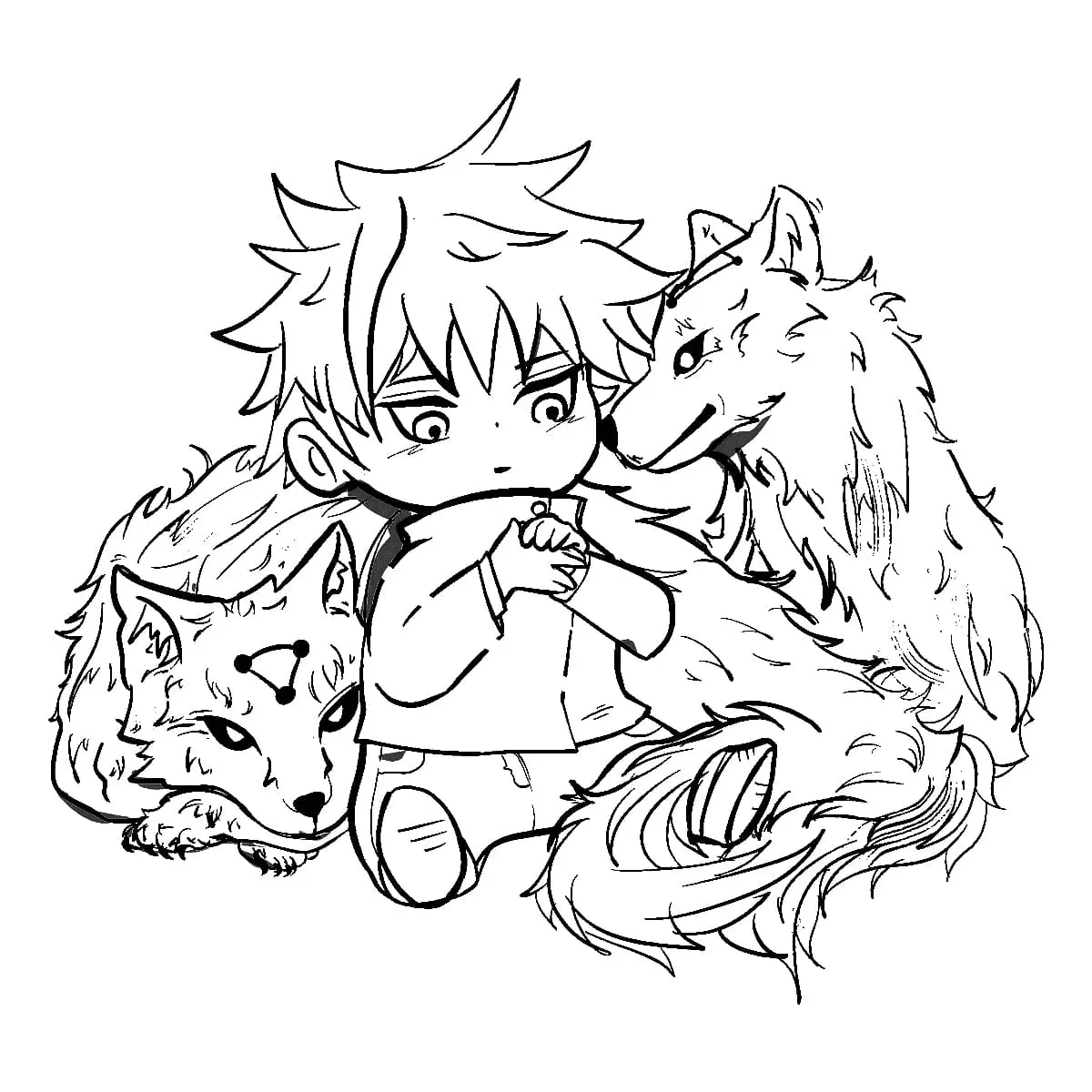 Jujutsu Kaisen Coloring Pages 30