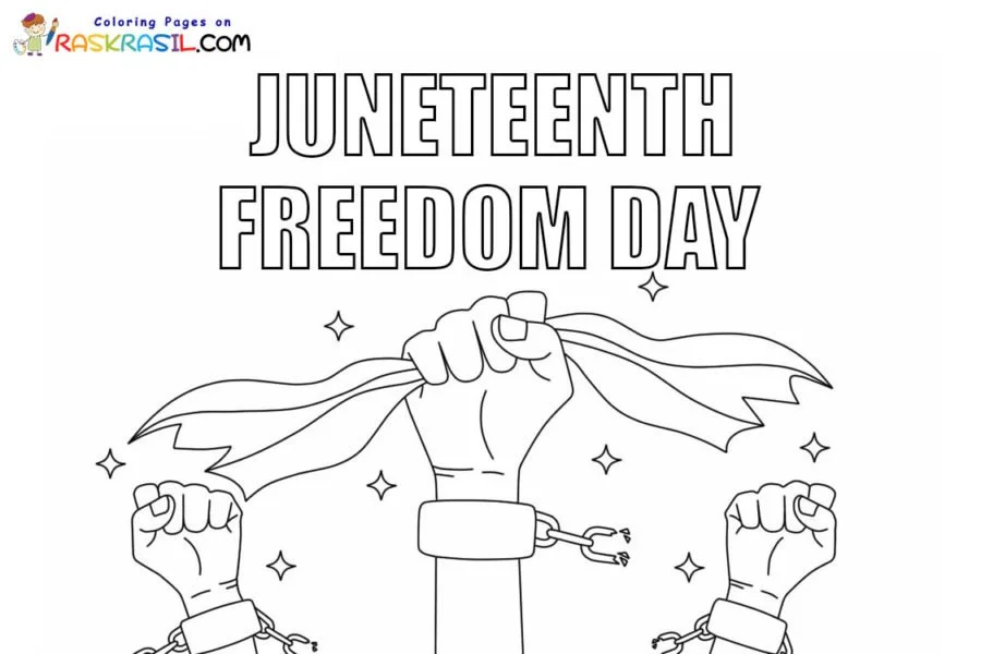 Juneteenth Coloring Pages 1