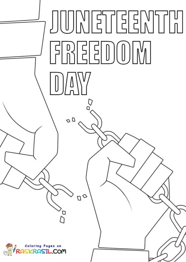 Juneteenth Coloring Pages 3