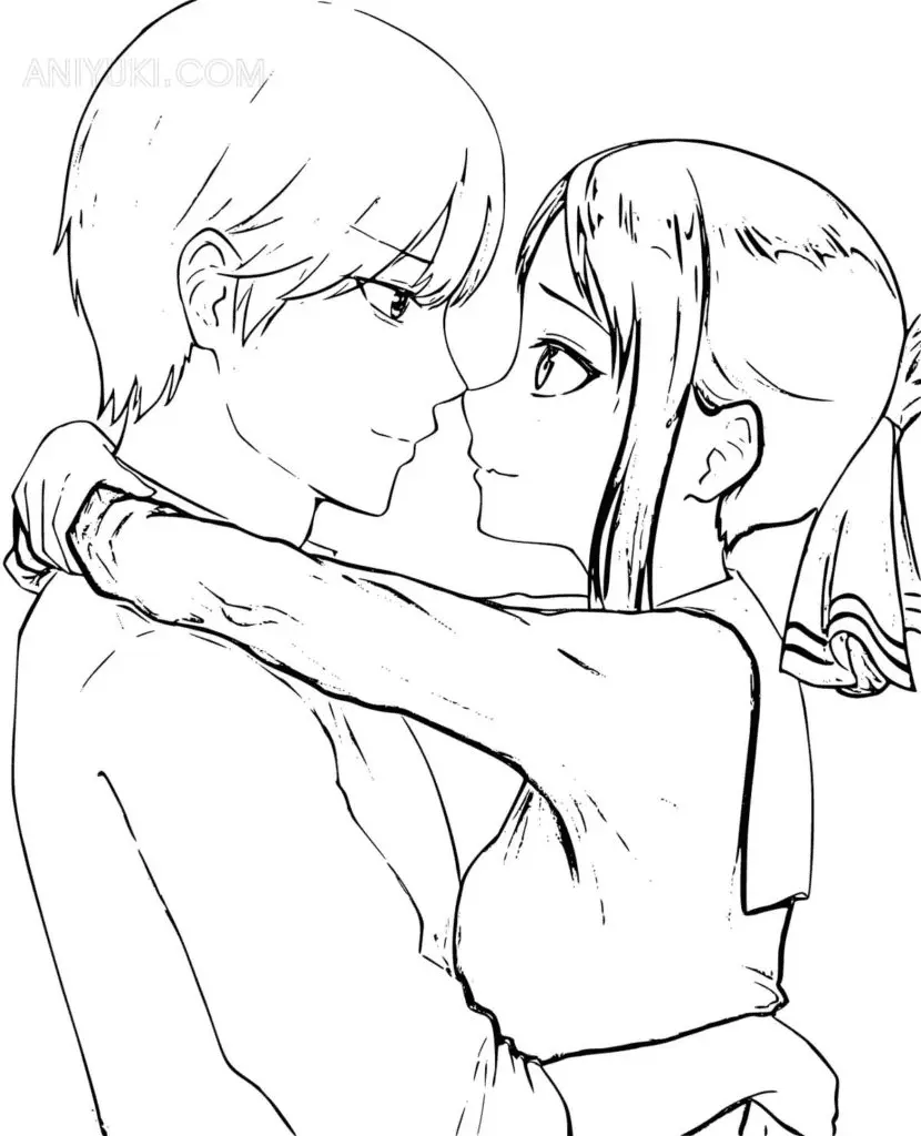 Kaguya Sama Love Is War Coloring Pages 13