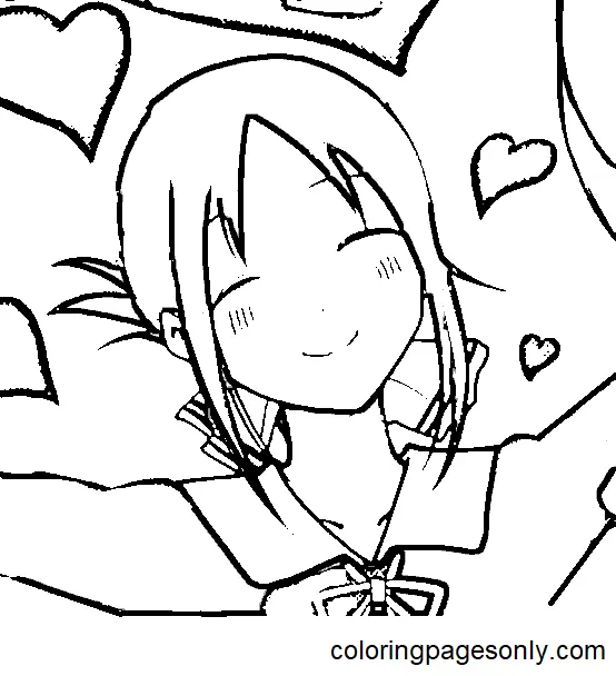 Kaguya Sama Love Is War Para Colorear 36