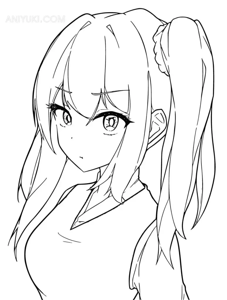 Kaguya Sama Love Is War Coloring Pages 5
