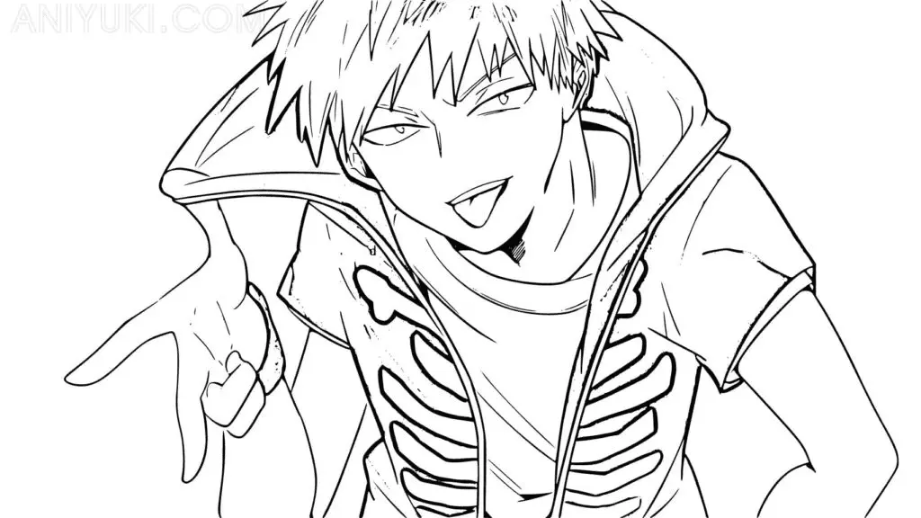 Kemono Jihen Coloring Pages 29
