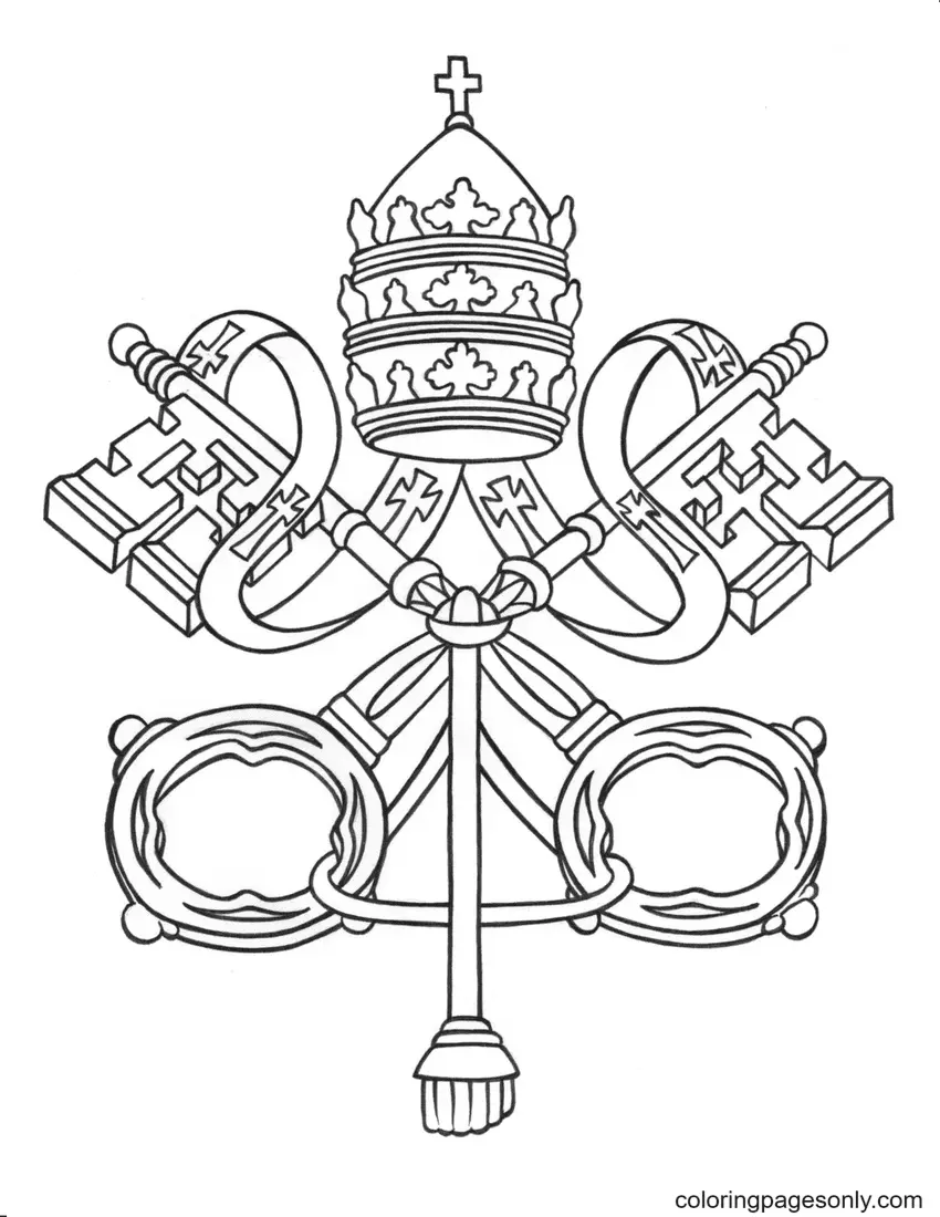 Key Coloring Pages 24