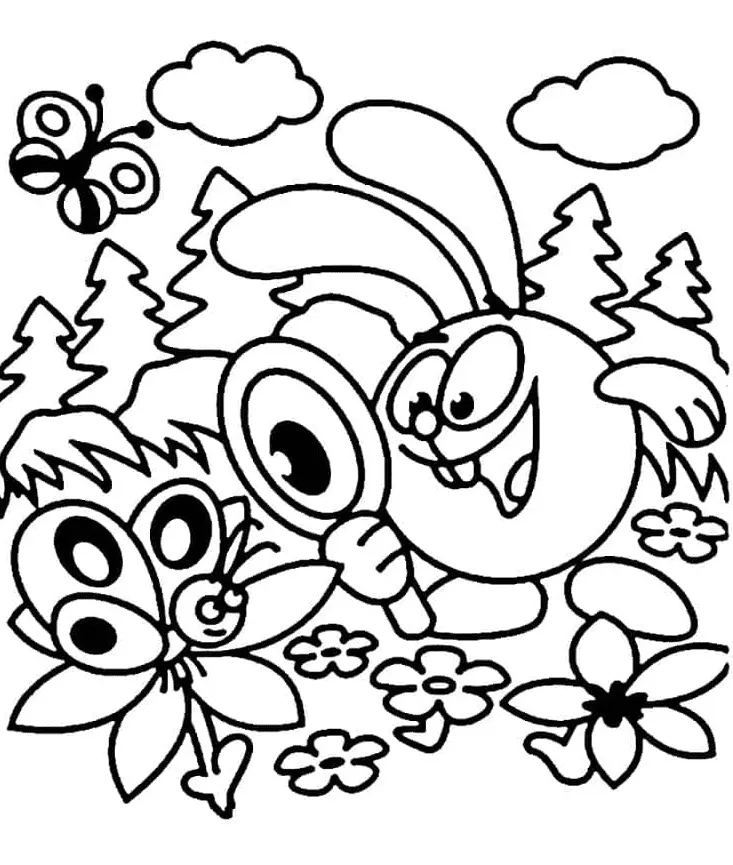 KikoRiki Coloring Pages 54