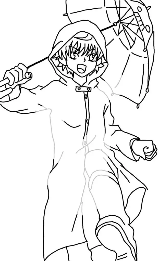 Killua Zoldyck Ausmalbilder