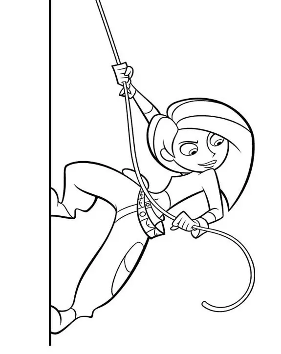 Desenhos de Kim Possible Para Colorir 15