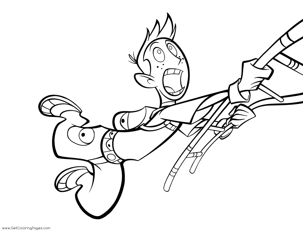 Desenhos de Kim Possible Para Colorir 9