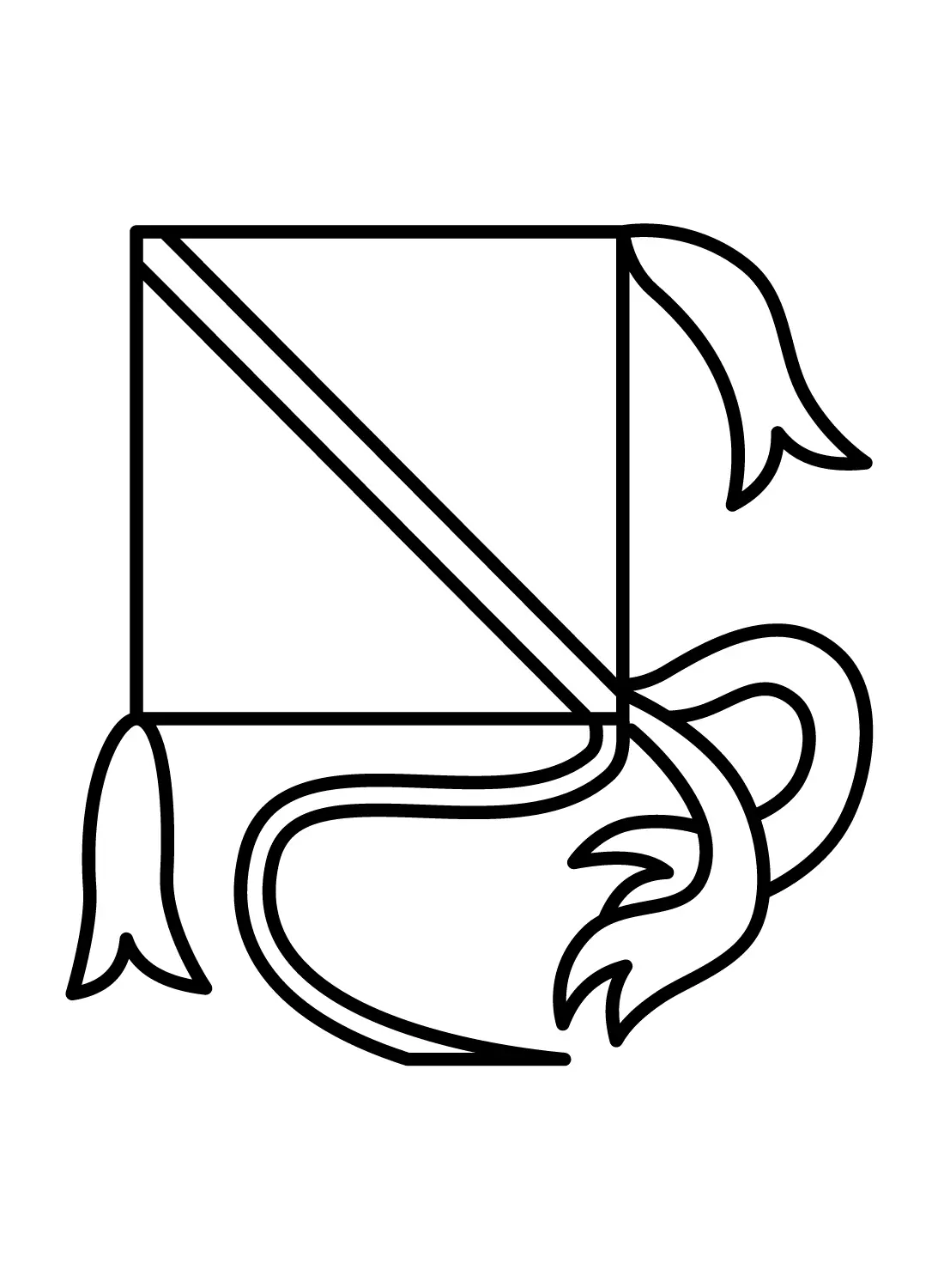 Kite Coloring Pages