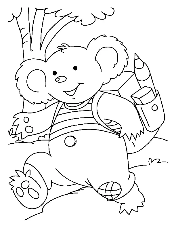 Koala Coloring Pages 38