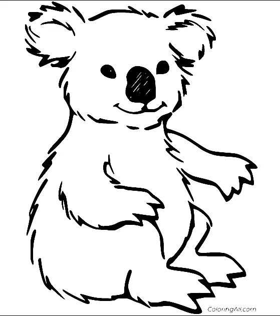 Koala Coloring Pages 40
