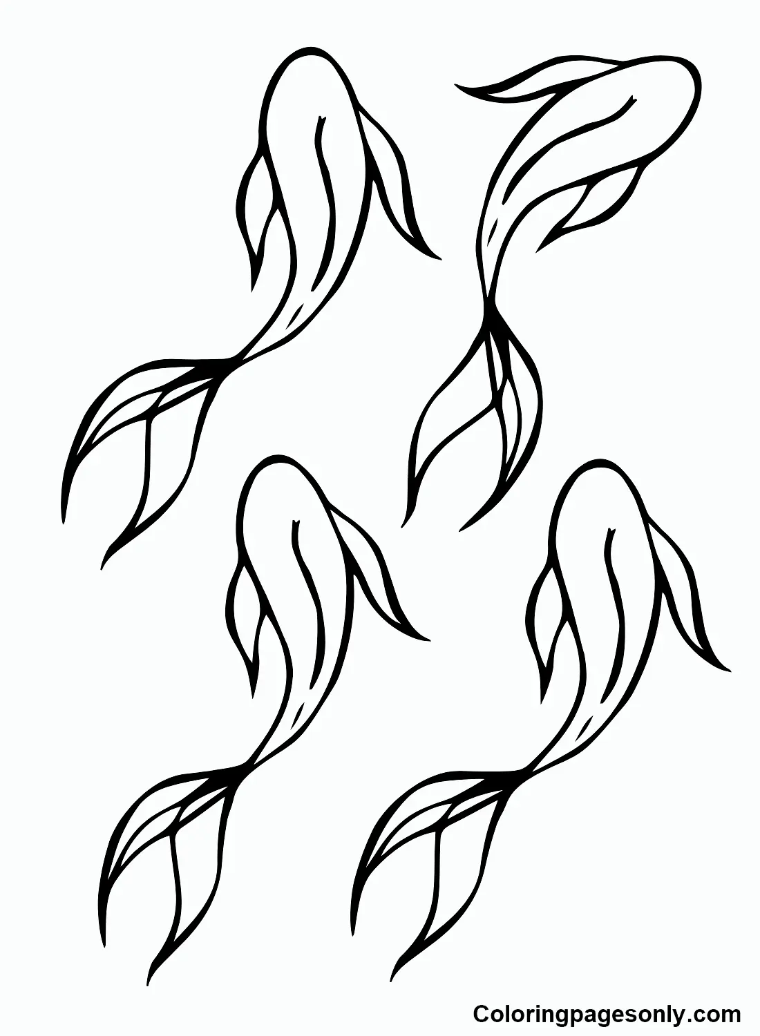 Koi Fisch Ausmalbilder 5