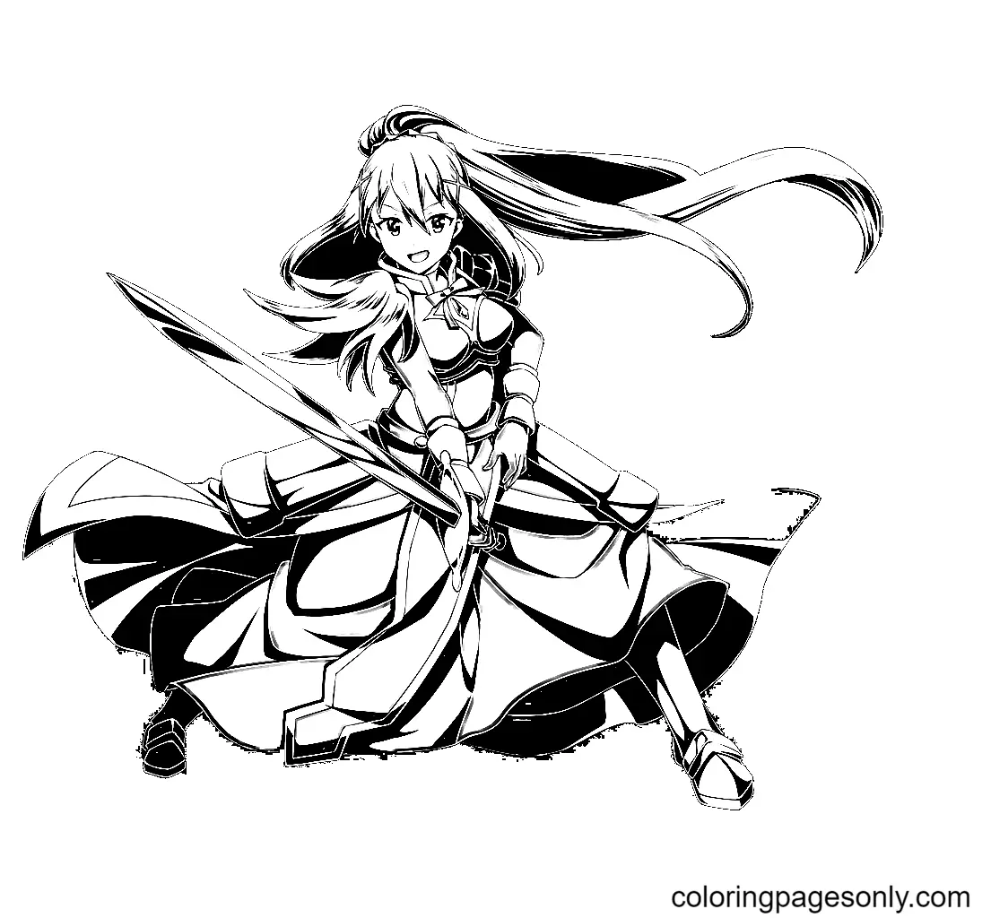 Desenhos de Konosuba Para Colorir 35