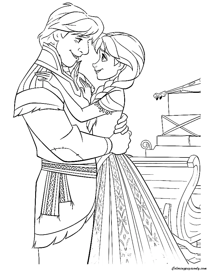 Kristoff Ausmalbilder 10