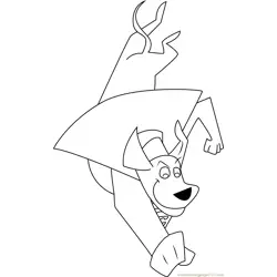 Krypto Coloring Pages 1