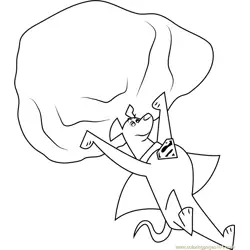 Krypto Coloring Pages 4