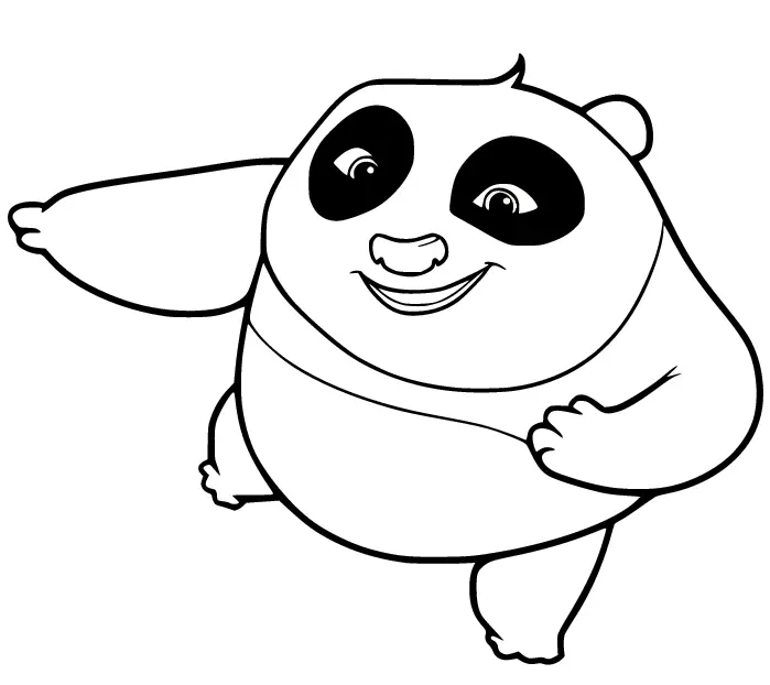 Kung Fu Panda Ausmalbilder 38