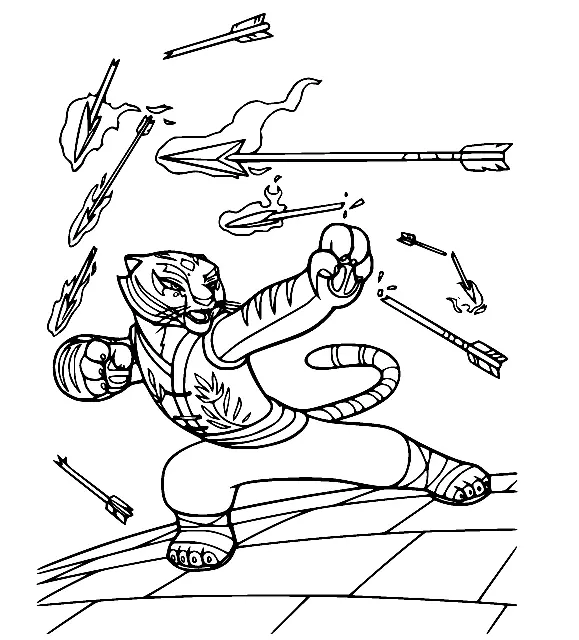 Kung Fu Panda Ausmalbilder 52