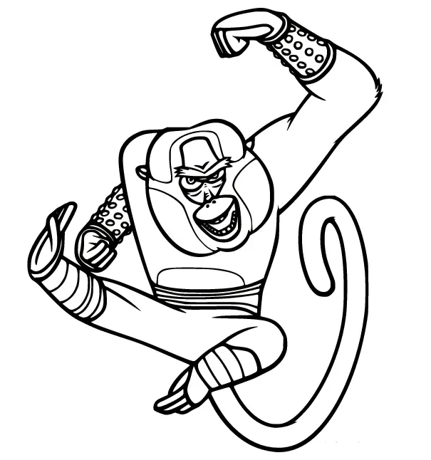 Kung Fu Panda Ausmalbilder 53