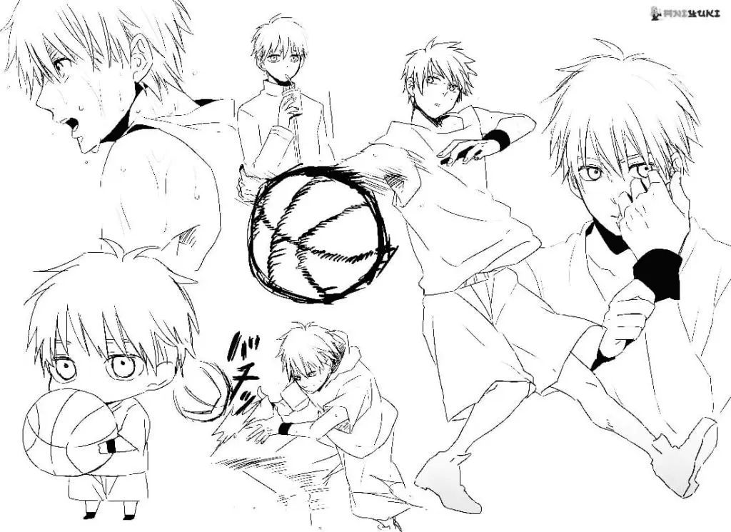 Kuroko No Basket Coloring Pages 36