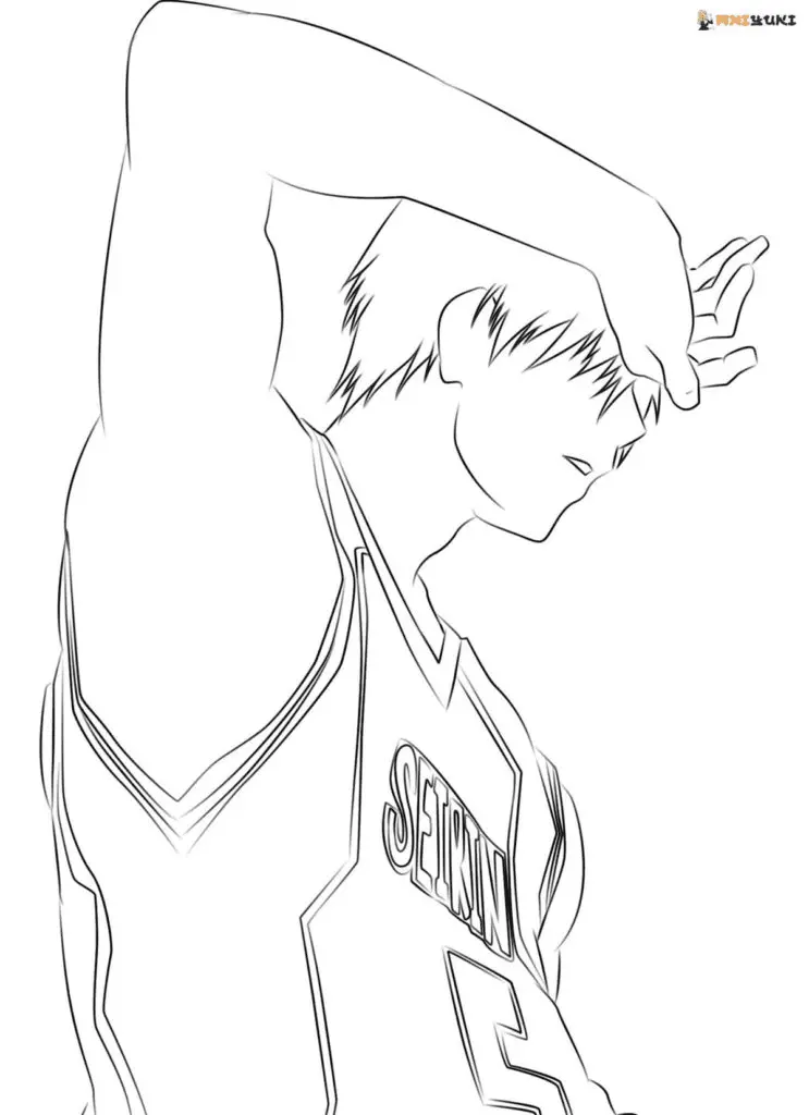 Kuroko No Basket Coloring Pages 56