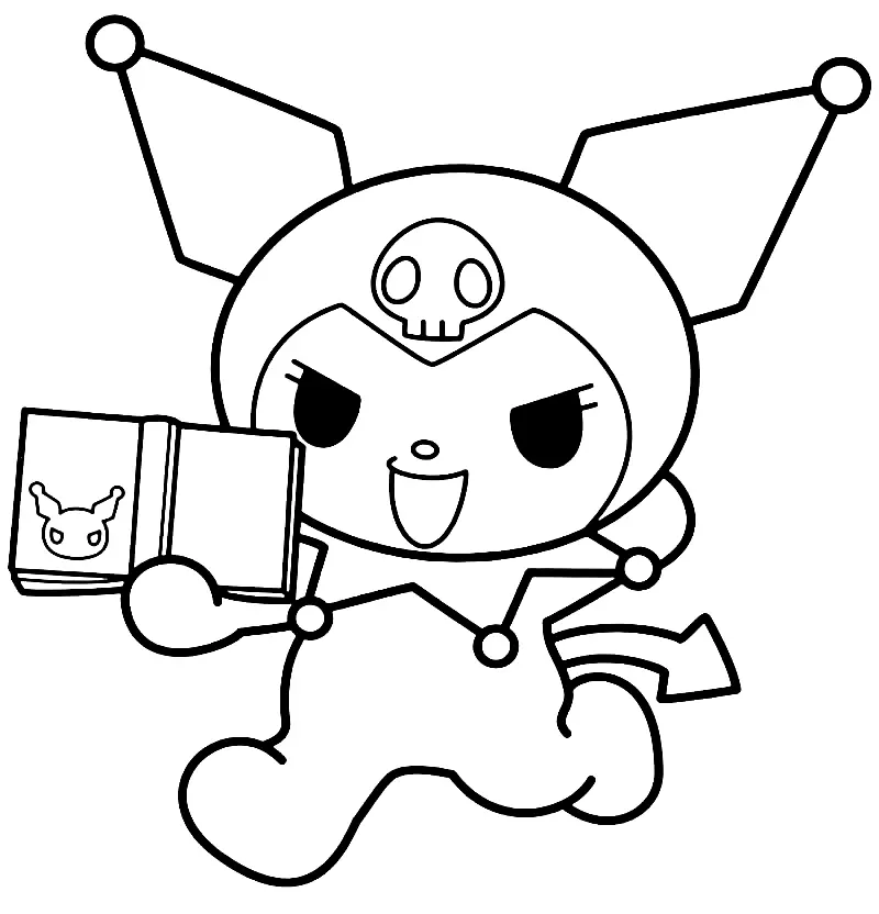 Kuromi Coloring Pages 39