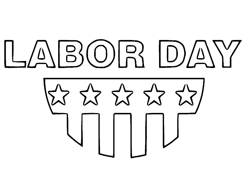 Labor Day Coloring Pages 37