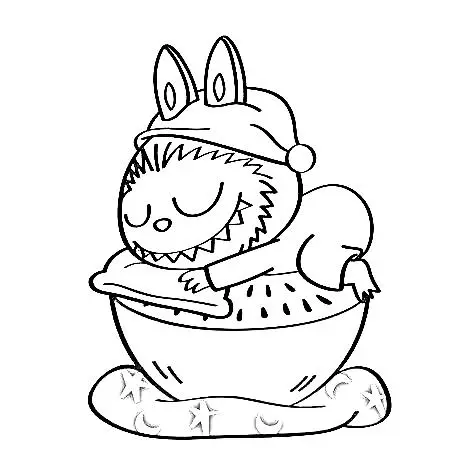Labubu Coloring Pages 13