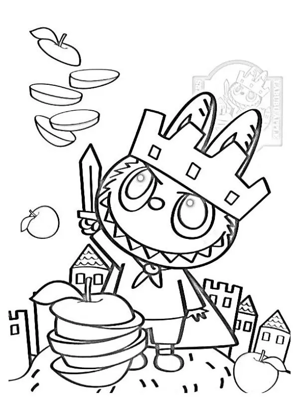 Labubu Coloring Pages 29