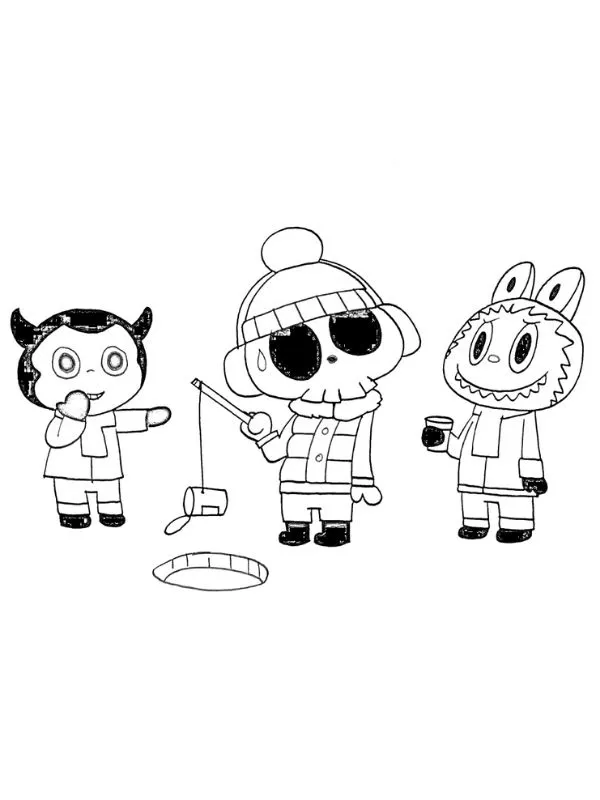 Labubu Coloring Pages 31