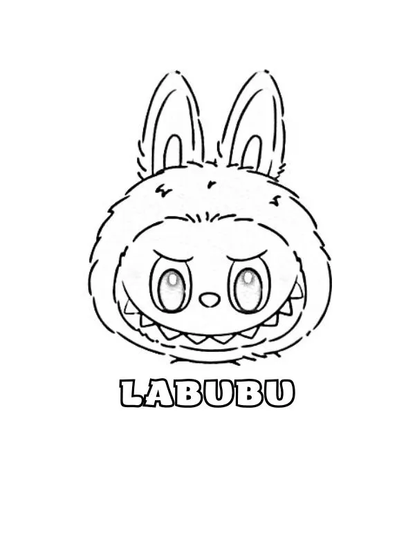 Labubu Coloring Pages 44