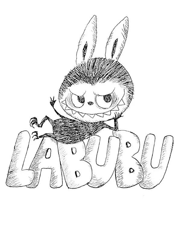 Labubu Coloring Pages 56